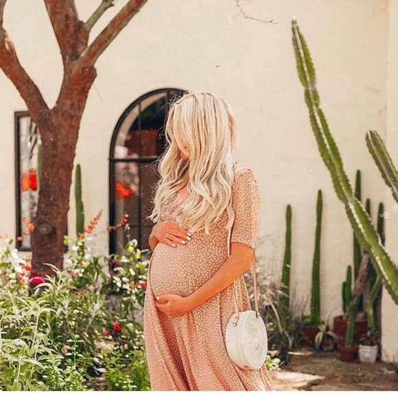 NWT Hatch The Lucia Dress in Blush Daisy Pink Size 0 - Picture 13 of 13